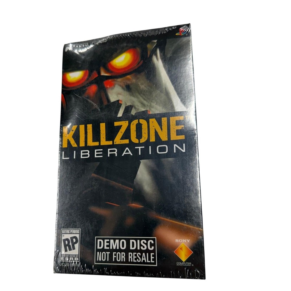Sony Killzone Liberation PSP Demo Disc Not For Resale Sealed